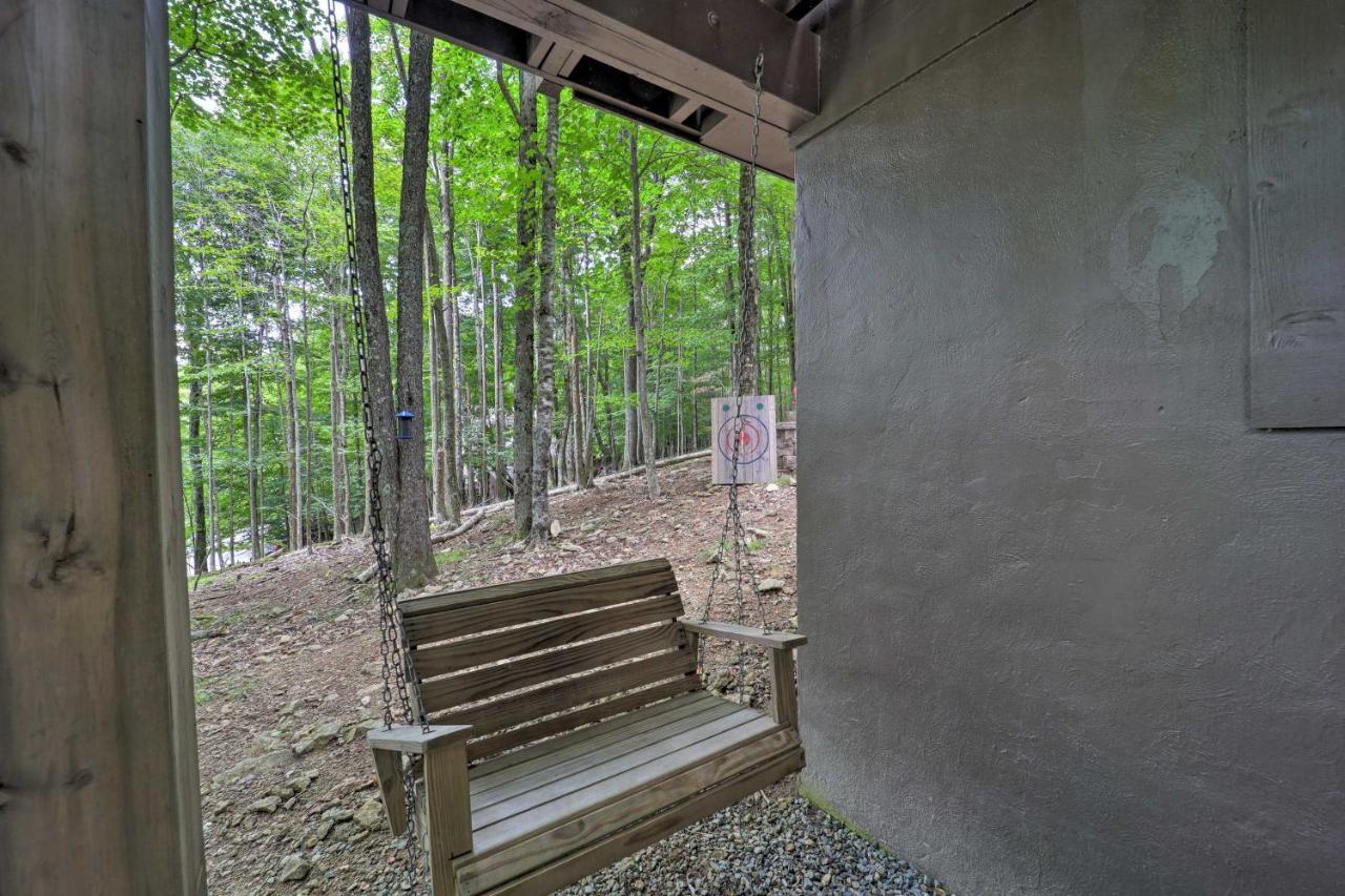 A-Frame Cabin With Hot Tub 1 Mi To Beech Mountain! Exterior foto