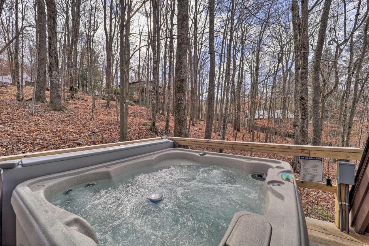 A-Frame Cabin With Hot Tub 1 Mi To Beech Mountain! Exterior foto