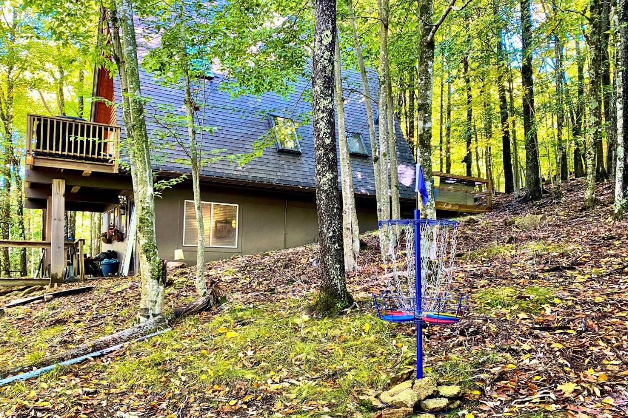 A-Frame Cabin With Hot Tub 1 Mi To Beech Mountain! Exterior foto