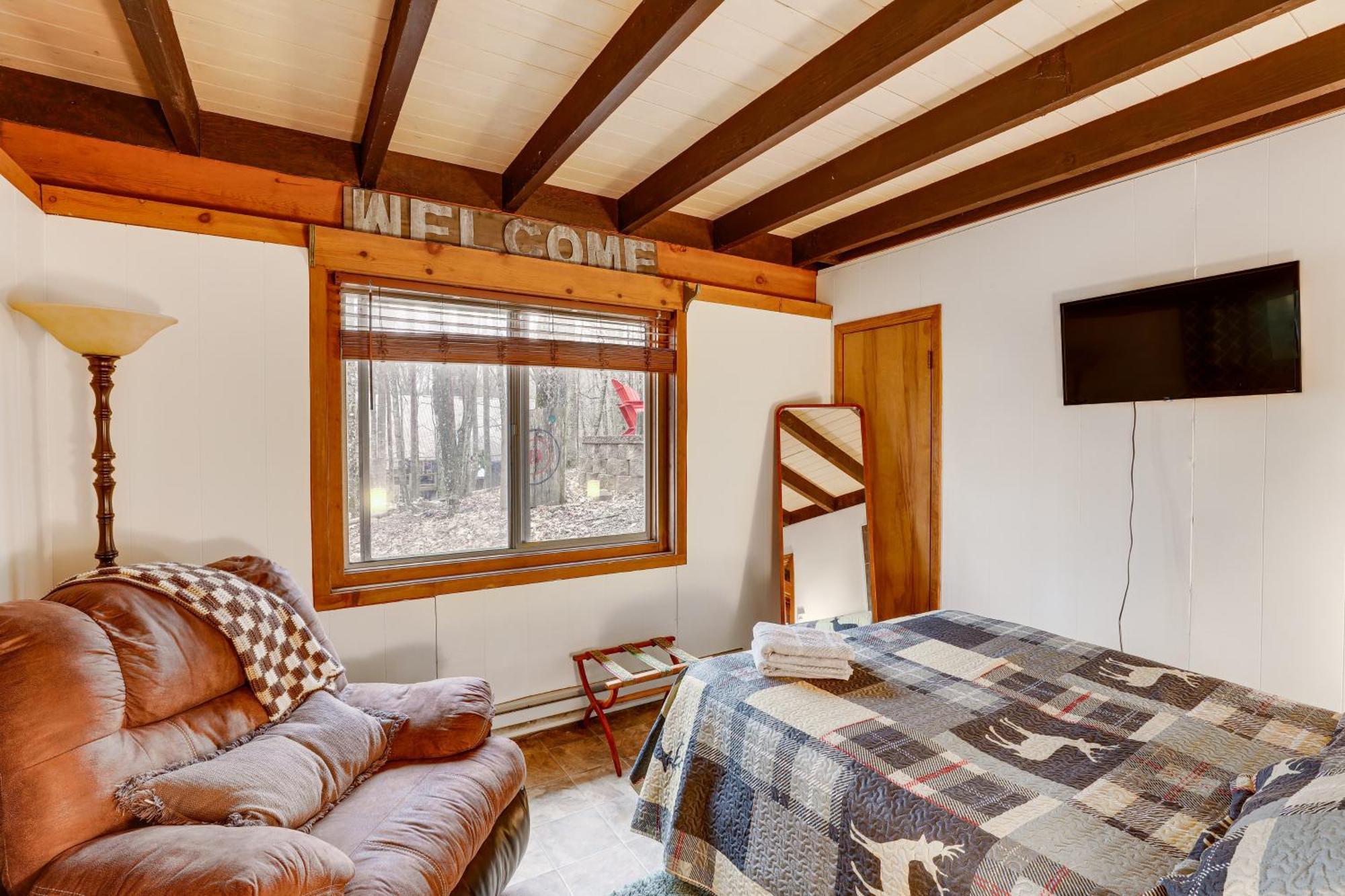 A-Frame Cabin With Hot Tub 1 Mi To Beech Mountain! Exterior foto